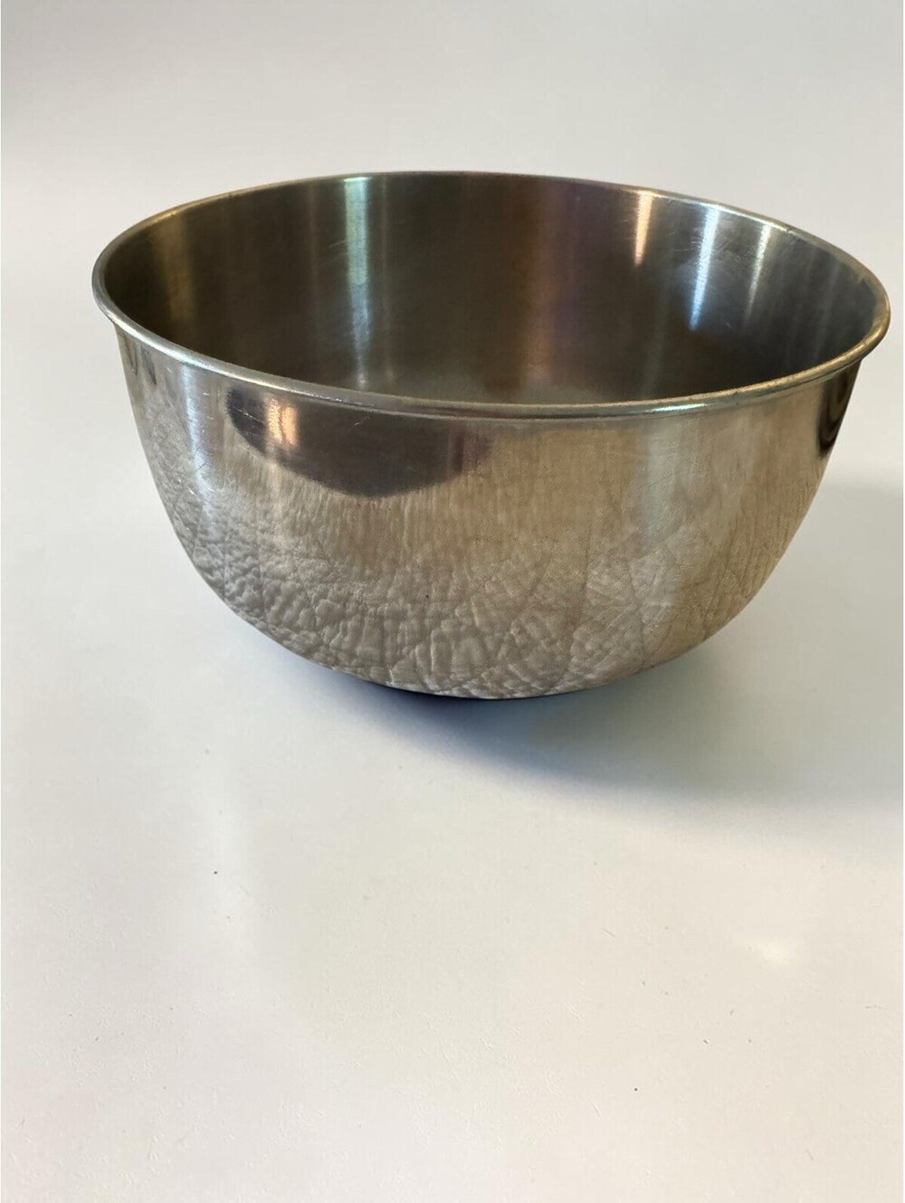 Vintage Sunbeam Mixmaster 3 Qt Stainless Steel Mixer Bowl 9" Made in Korea